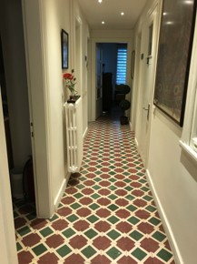 Odalara giden koridor